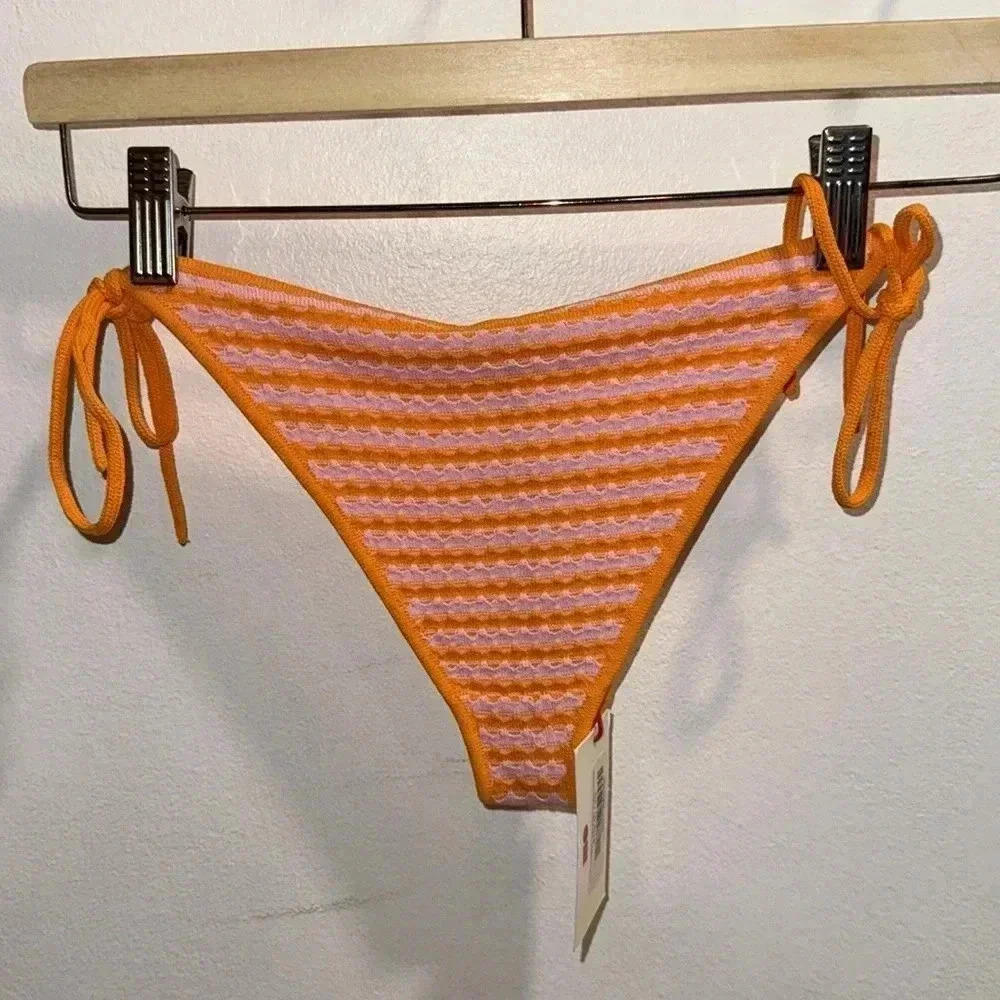 Solid & Striped The Iris Bottom Pink Carnation & Clementine - Picture 2 of 5